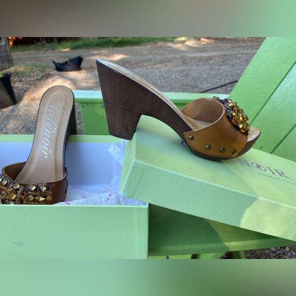 Kitten heel slide - Picture 1 of 4